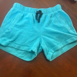 Blue Victoria Secret/ PINK shorts